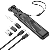 Borofone Adapter-Set | Type-C Kabel, 3 Adapter & SIM-Key - MIZO.at