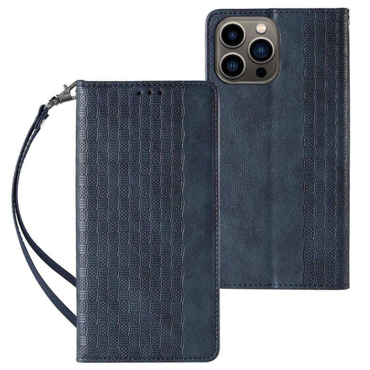 Galaxy S23 Magnet Strap Wallet Case Blau – Kartenfach & Lanyard - MIZO.at