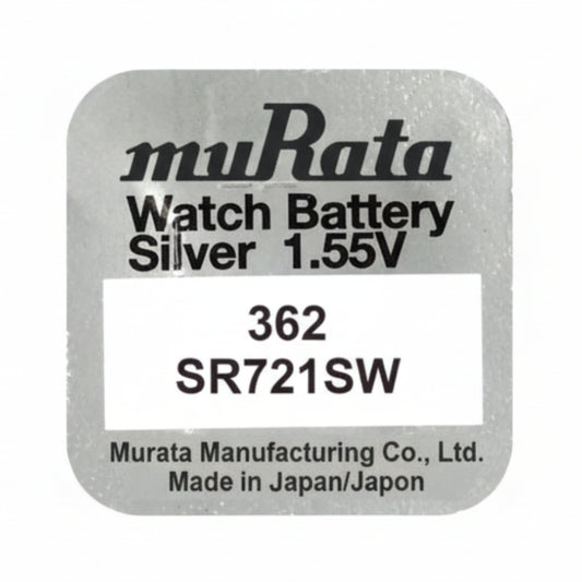 Murata 362 SR721SW Silber Knopfzelle 1,55 V - MIZO.at
