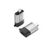 XO GB015 Mini DisplayPort zu HDMI Adapter 4K Grau | HD-Video - MIZO.at