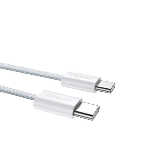 Dudao L6C PD USB-C Kabel – 60W Schnellladung 2m Weiß Premium - MIZO.at