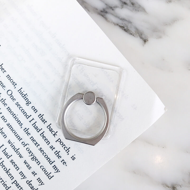 Clear Ring Holder | Transparent Phone Accessory - MIZO.at