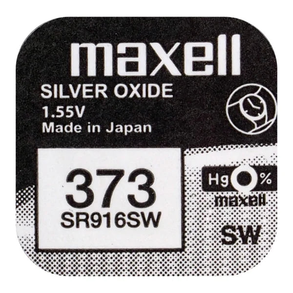 Maxell 373 SR916SW Silber Knopfzelle 1,55 V - MIZO.at