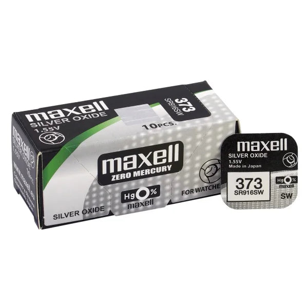 Maxell 373 SR916SW Silber Knopfzelle 1,55 V - MIZO.at