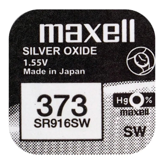 Maxell 373 SR916SW Silber Knopfzelle 1,55 V - MIZO.at