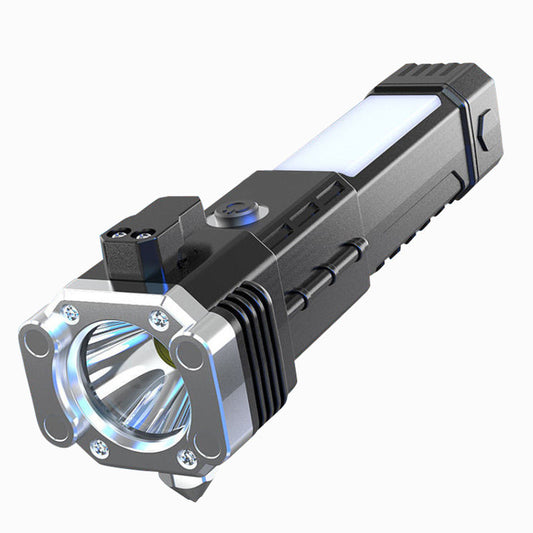 LT2 Rettungs-Taschenlampe | LED, Notfallhammer & Glasbrecher - MIZO.at