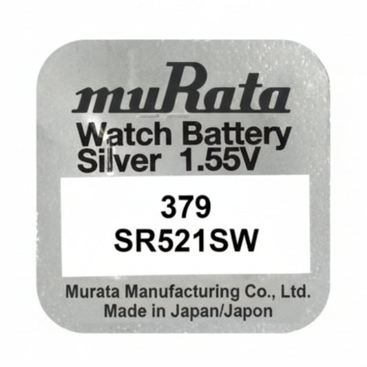 Murata 379 SR521SW Silber Knopfzelle 1,55 V - MIZO.at