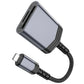 Hoco UA25 Kartenleser SD TF Lightning iPhone Grau - MIZO.at