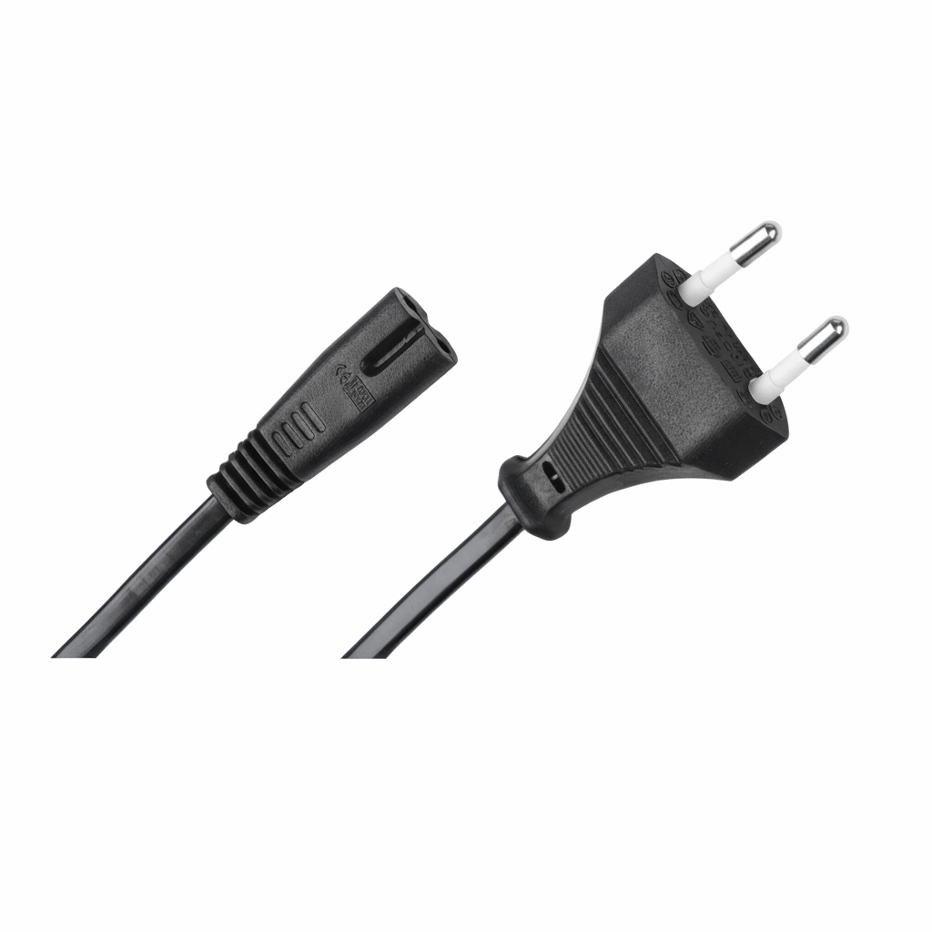 Netzkabel C7 3m Stromkabel Euro Stecker Geräte Anschluss - MIZO.at