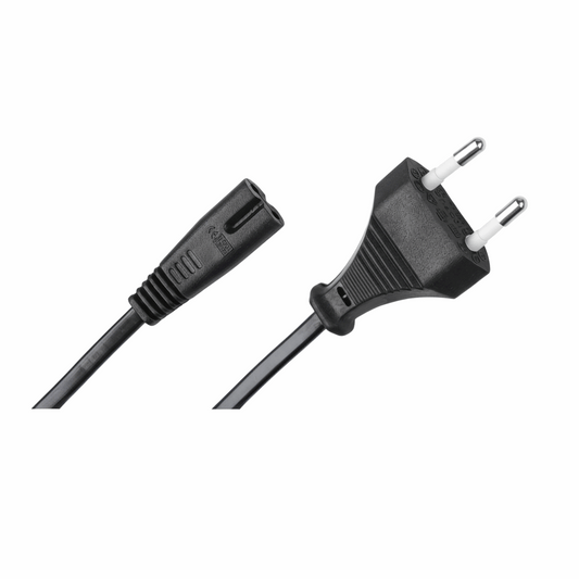 Netzkabel C7 3m Stromkabel Euro Stecker Geräte Anschluss - MIZO.at