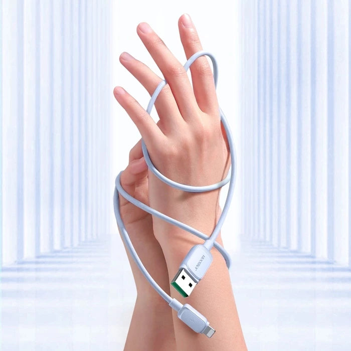 Lightning USB Cable 2.4A | Fast Charging & Data Transfer (1.2m, Blue) - MIZO.at