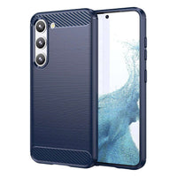 Samsung Galaxy S23 Carbon Case | Stylish Blue Protection - MIZO.at