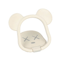 Bear Ring Holder | White | Phone Stand & Finger Grip - MIZO.at