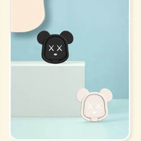 Bear Ring Holder | White | Phone Stand & Finger Grip - MIZO.at
