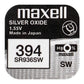 Maxell 394 SR936SW Silber Knopfzelle 1,55 V - MIZO.at