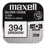 Maxell 394 SR936SW Silber Knopfzelle 1,55 V - MIZO.at