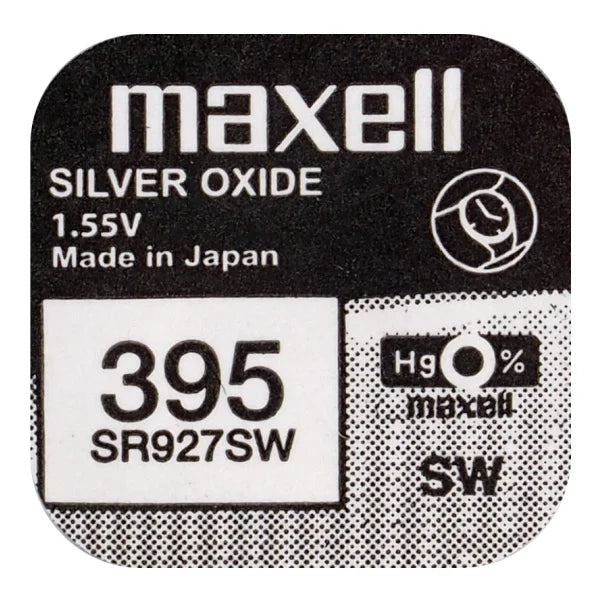 Maxell 395 SR927SW Silber Knopfzelle 1,55 V - MIZO.at