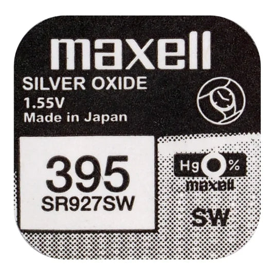 Maxell 395 SR927SW Silber Knopfzelle 1,55 V - MIZO.at