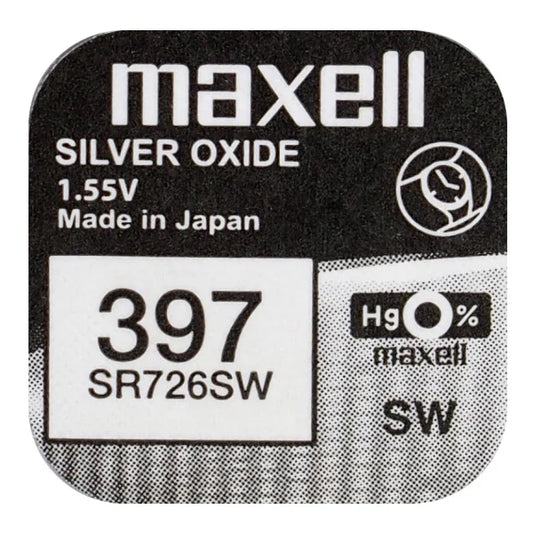 Maxell 397 SR726SW Silber Knopfzelle 1,55 V - MIZO.at