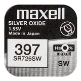 Maxell 397 SR726SW Silber Knopfzelle 1,55 V - MIZO.at