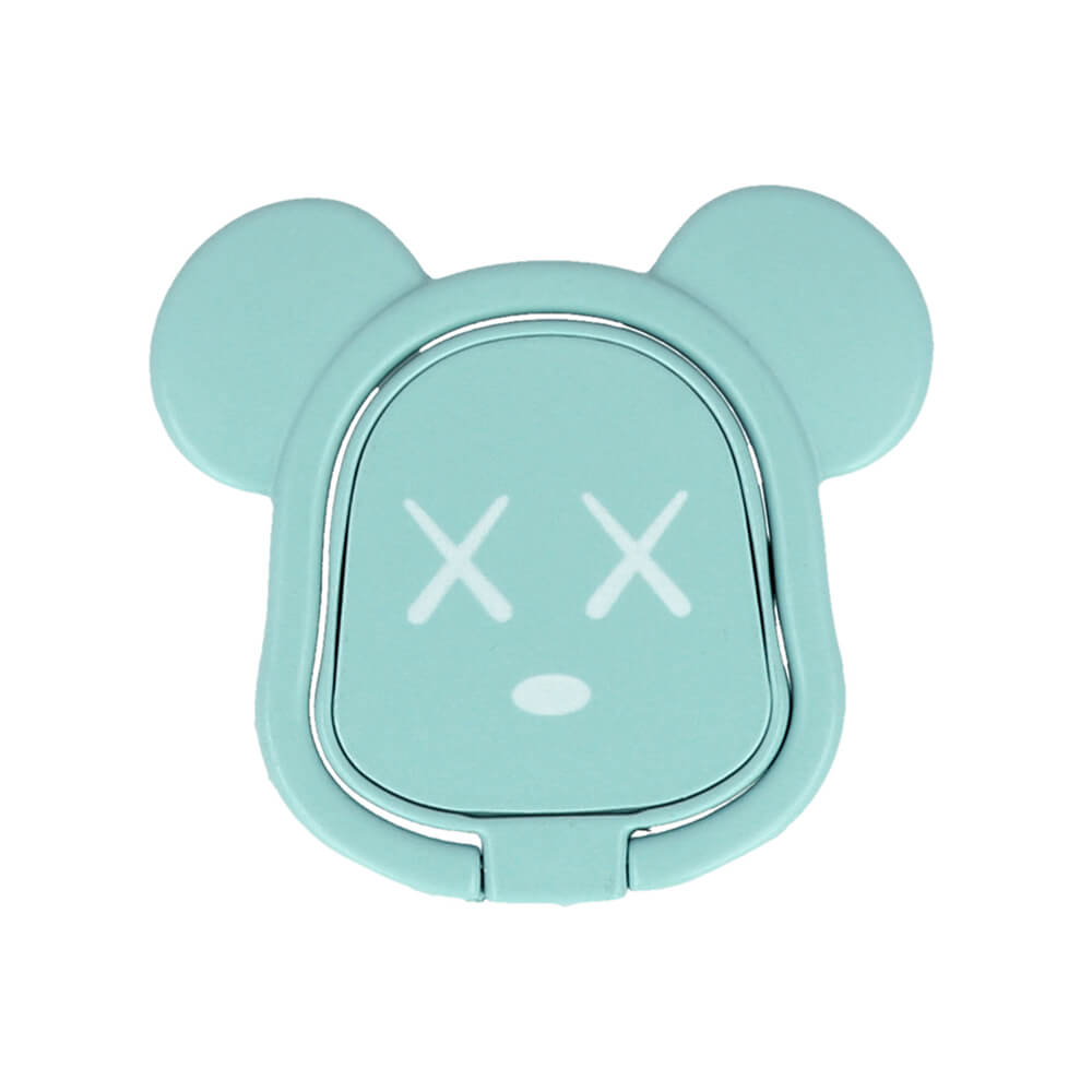 Bear Ring Holder | Light Blue | Phone Stand & Finger Grip - MIZO.at