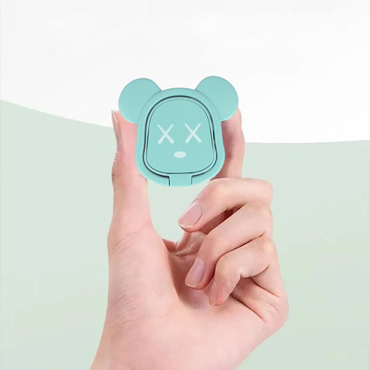 Bear Ring Holder Hellblau | Phone Stand & Fingergriff - MIZO.at