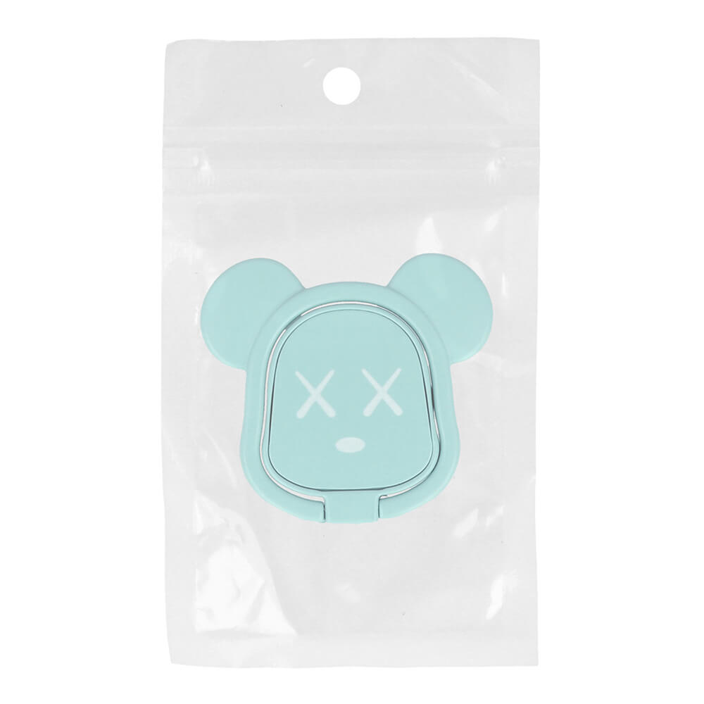 Bear Ring Holder | Light Blue | Phone Stand & Finger Grip - MIZO.at