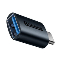 Baseus OTG USB-C Adapter | Type-C to USB-A 3.2 Gen 1 Blue - MIZO.at