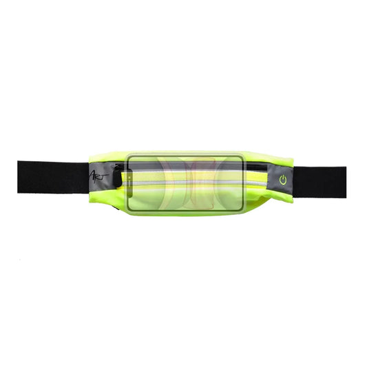 Art APS-01G Sport Belt mit Tasche und Licht Grün - MIZO.at
