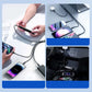 USB-Type-C auf 2x Lightning & Micro-USB Kabel, 1,2 m Schwarz – 3,5A Multi-Ladekabel - MIZO.at