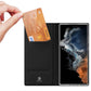 Galaxy S23 Ultra Skin Pro Case Schwarz – Premium Schutz & Kartenfach - MIZO.at
