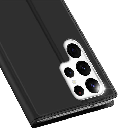 Galaxy S23 Ultra Skin Pro Case Schwarz – Premium Schutz & Kartenfach - MIZO.at