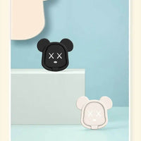 Bear Ring Holder | Black | Phone Stand & Finger Grip - MIZO.at