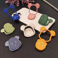Bear Ring Holder | Black | Phone Stand & Finger Grip - MIZO.at