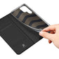 Galaxy S23 Ultra Skin Pro Case Schwarz – Premium Schutz & Kartenfach - MIZO.at