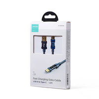 USB Type-C Data Cable 3A | 1.2m Fast Charging – Blue - MIZO.at