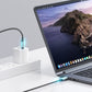 USB-Type-C Kabel, 1,2 m Blau – 3A Schnellladen & Datenübertragung - MIZO.at