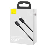 iPhone Ladekabel USB C auf Lightning 20W Schnellladen 1 m Baseus Schwarz - MIZO.at