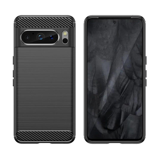 Google Pixel 8 Carbon Case – Schwarz Robust Langlebig Schutz - MIZO.at