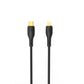 WIWU YQ01 USB-C auf Lightning Kabel 30W – 1,2m, Schwarz - MIZO.at