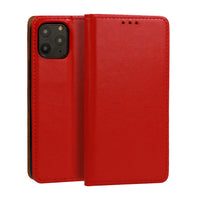 Samsung Galaxy A35 Red Book Special Horizontal Holster | Leather Case - MIZO.at