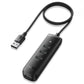Ugreen 4-in-1 USB Hub Silber – USB-A 3.0, USB-C, 5Gbps - MIZO.at