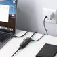 Ugreen 4-in-1 USB Hub Silber – USB-A 3.0, USB-C, 5Gbps - MIZO.at