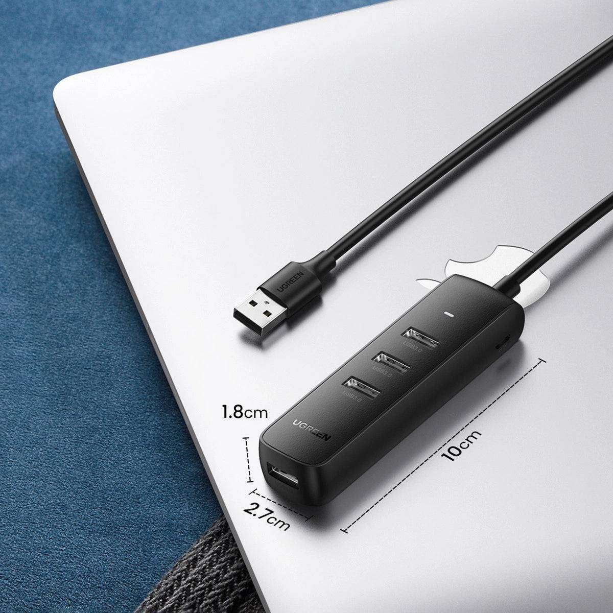 Ugreen 4-in-1 USB Hub | Expand Connectivity & Boost Productivity - MIZO.at