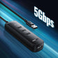 Ugreen 4-in-1 USB Hub Silber – USB-A 3.0, USB-C, 5Gbps - MIZO.at