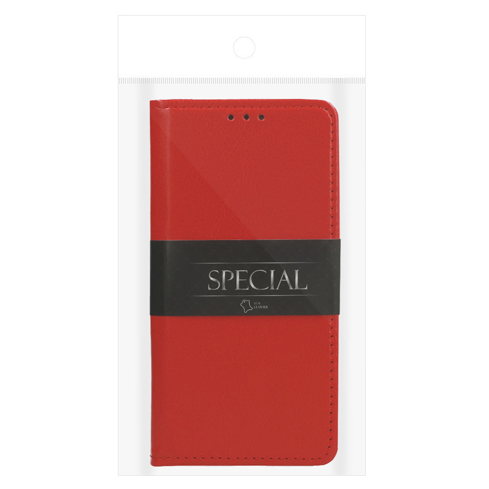 Samsung Galaxy A35 Red Book Special Horizontal Holster | Leather Case - MIZO.at