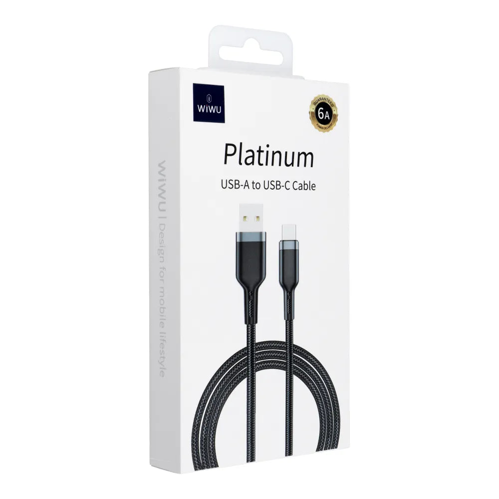 Platinum Series USB-C Cable | 6A Fast Charge | 1.2m - MIZO.at
