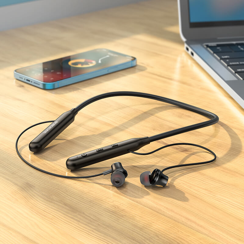 Borofone BE56 Bluetooth Sports Headphones | Red | Sweat Resistant - MIZO.at