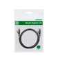 Ugreen Cat 6 Ethernet Kabel 0,5m – 1000 Mbps Flach Schwarz - MIZO.at