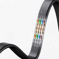 Ugreen 0.5m Cat 6 Ethernet Cable | 1000 Mbps, Black - MIZO.at